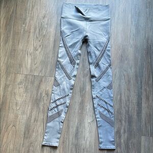 ALO Yoga Gray High-Waisted Jeggings
